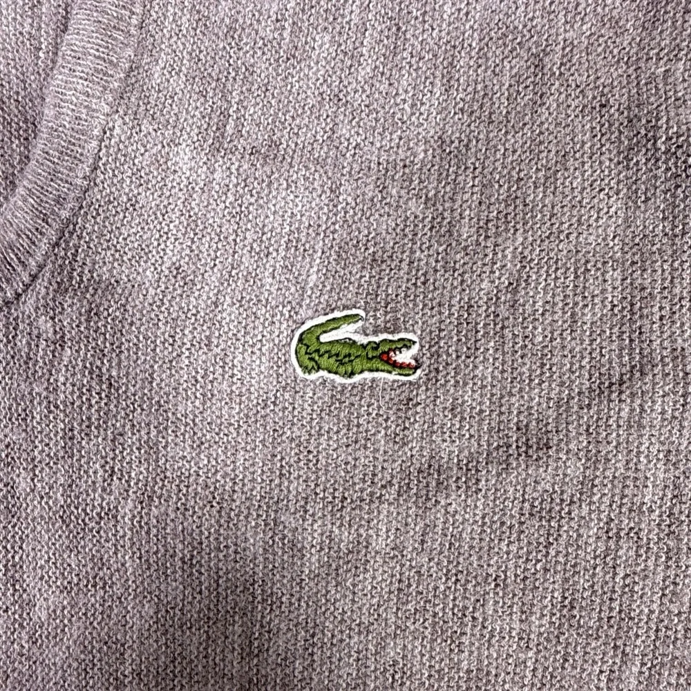 IZOD Lacoste‎ Sweater Mens Size 38 Orlon Acrylic Old Money Preppy Grandpacore